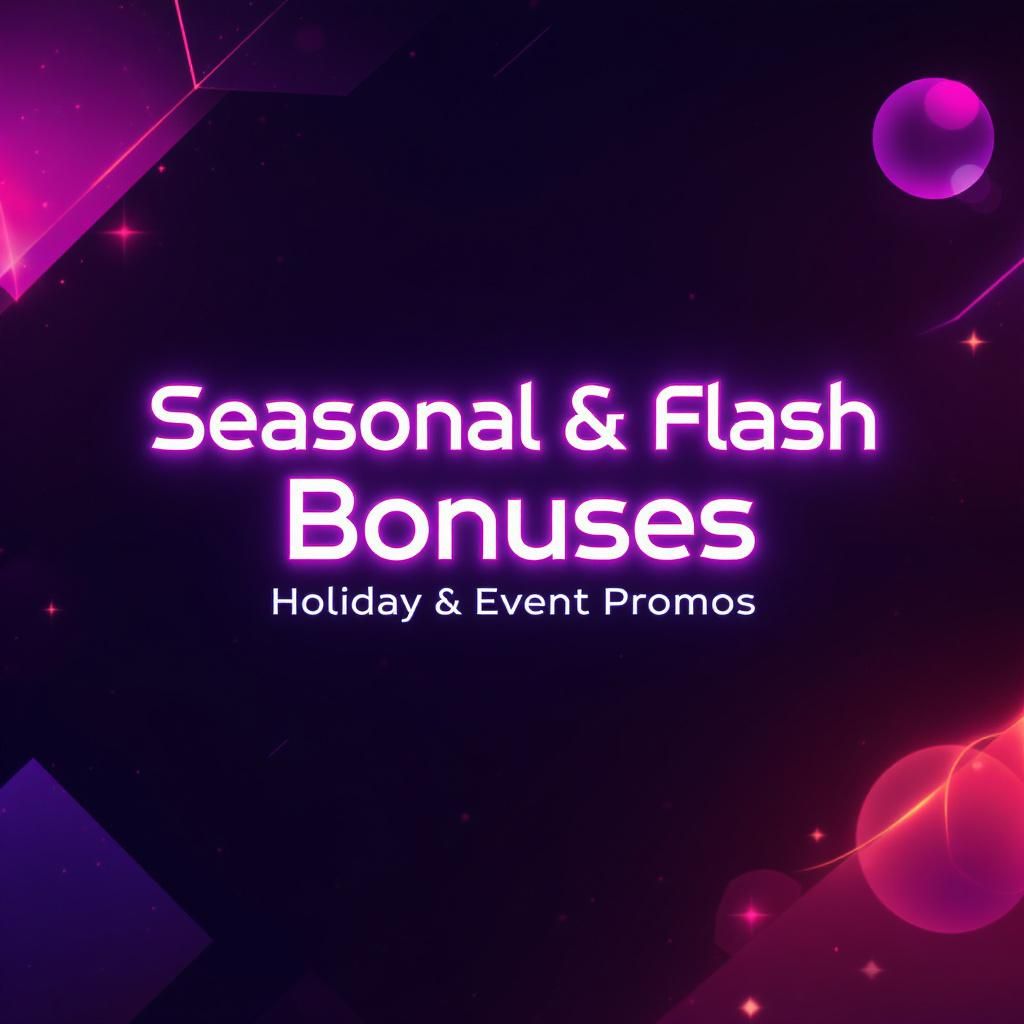 Seasonal & Flash Bonuses: Holiday & Event Promos